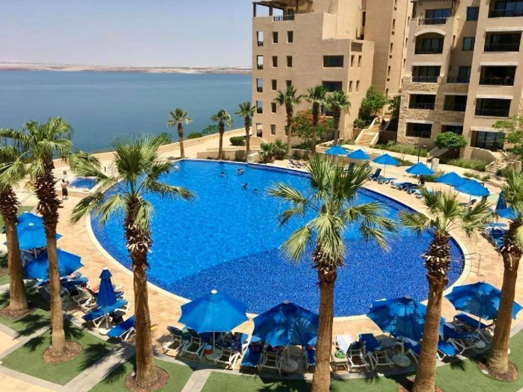 Comfy Stays Sea View Apartments At Deadsea Samarah Resort Sweimeh Eksteriør billede
